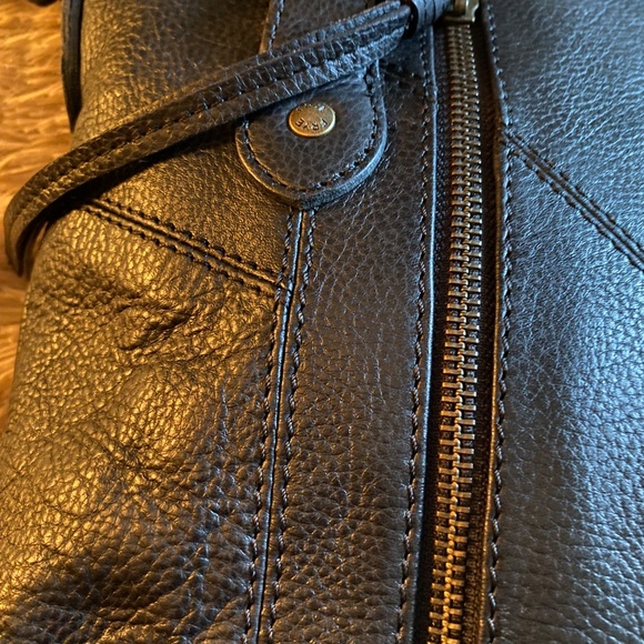 FRYE Black Leather satchel - Picture 8 of 11